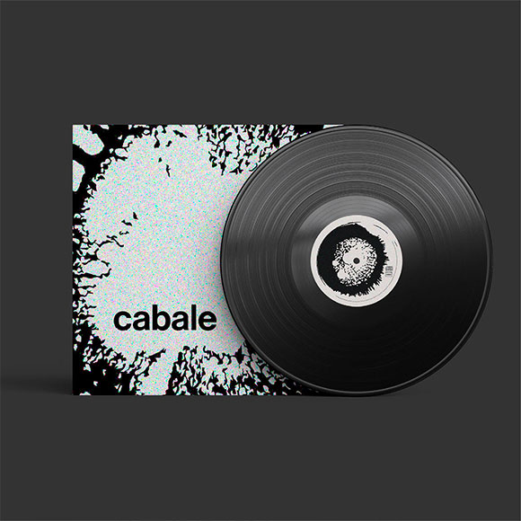 Mise en situation pochette avec vinyle cabale