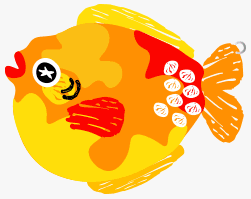 animation différents coloris poisson boby