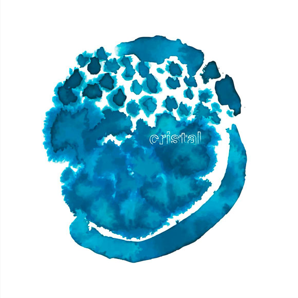 illustration aquarelle cristal